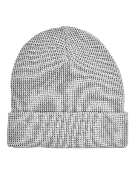 LME-1463-Knitted Beanie Waffle Look