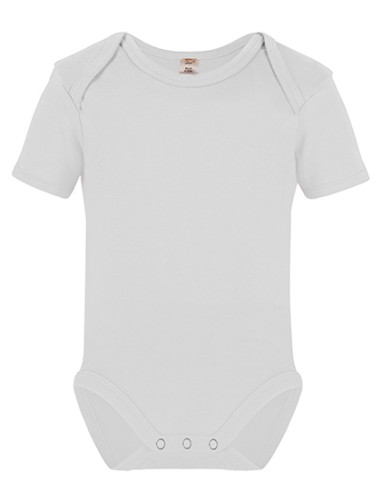 LIN-ROM540-Short Sleeve Baby Bodysuit Polyester