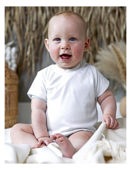LIN-T540-Short Sleeve Baby T-Shirt Polyester
