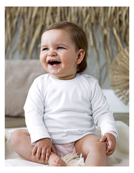 LIN-T550-Long Sleeve Baby T-Shirt Polyester
