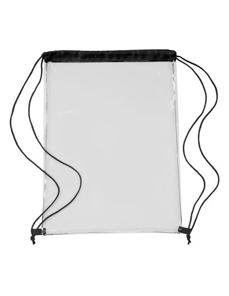 LME-0927-Transparent PVC Drawstring Backpack