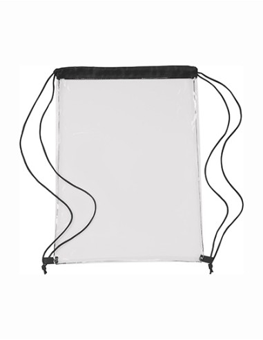 LME-0927-Transparent PVC Drawstring Backpack
