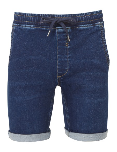 W-WB907-Short en jean homme avec cordon de serrage