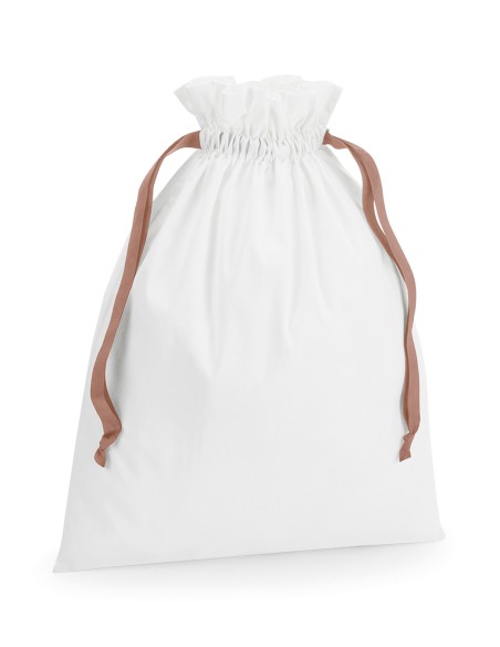 W-WM121-Sac en Coton avec Cordon Ruban