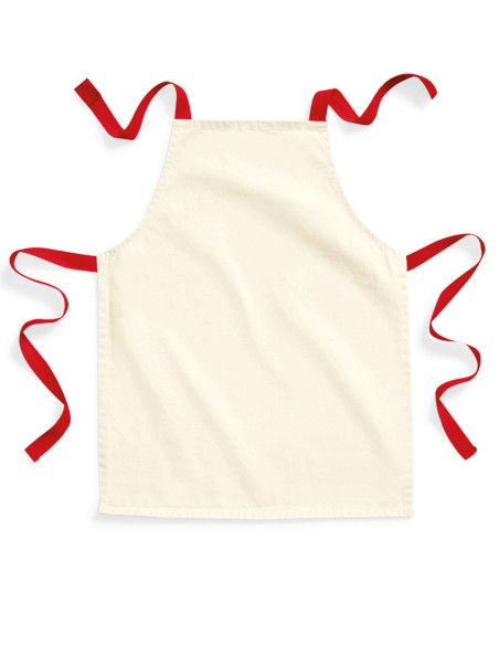 W-WM362-Tablier artisanal junior en coton issu du Commerce équitable