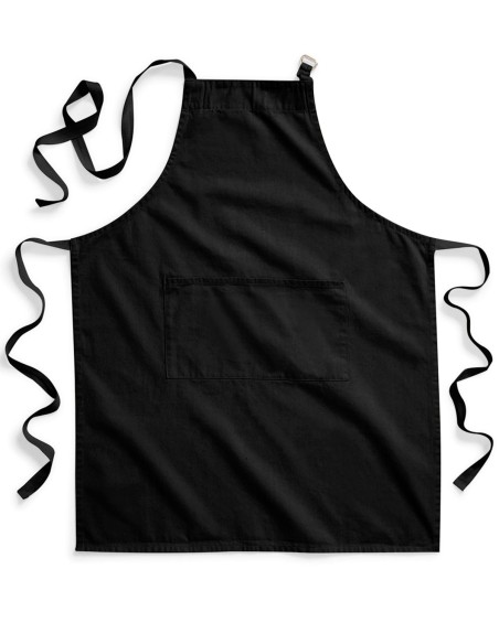 W-WM364-Tablier artisanal en coton issu du Commerce équitable