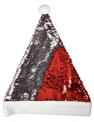 LME-4007-Christmas Hat with Sequins