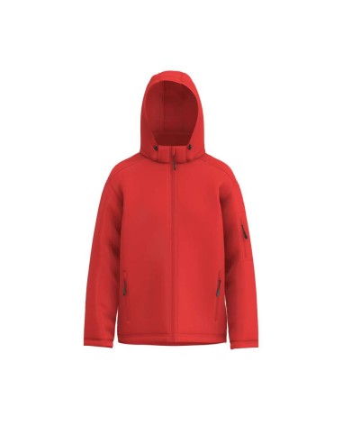 LEE-LE820-MEN’S 3-LAYER DETACHABLE HOODED SOFTSHELL JACKET