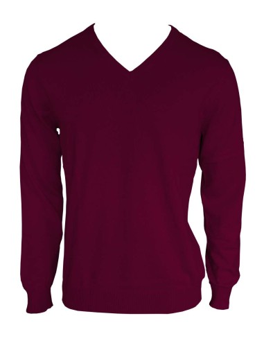 LEE-LE950-MEN’S V-NECK FINE GAUGE COTTON PULLOVER