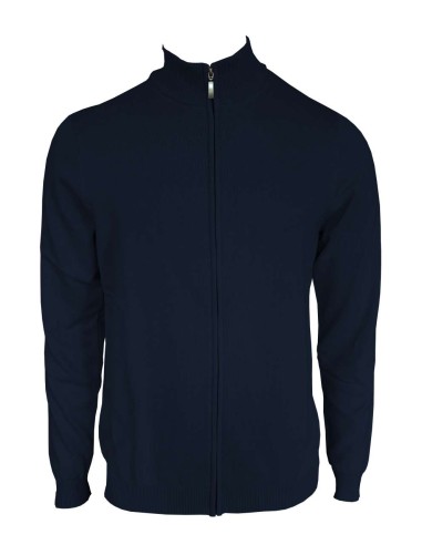 LEE-LE970-MEN’S FULL ZIP CARDIGAN FINE GAUGE COTTON