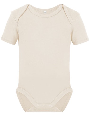 LIN-12001-1120-Organic Baby Bodysuit Short Sleeve Bailey 01