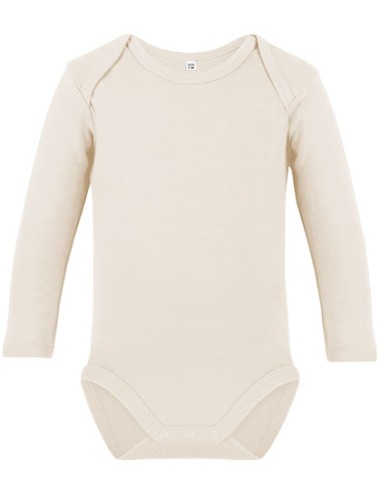 LIN-12001-1420-Organic Baby Bodysuit Long Sleeve Bailey 02