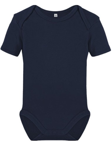 LIN-12002-1120-Organic Baby Bodysuit Short Sleeve Rebel 01