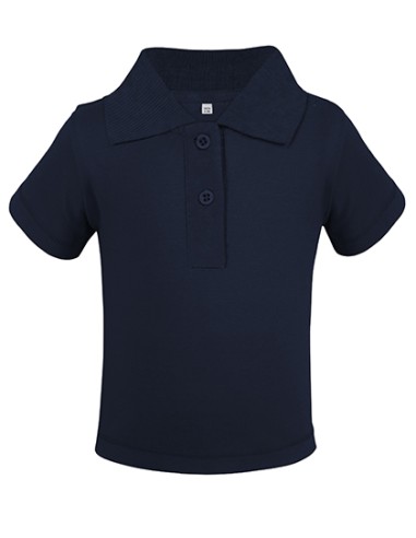 LIN-13003-1122-Organic Baby Polo Short Sleeve Teddy 01