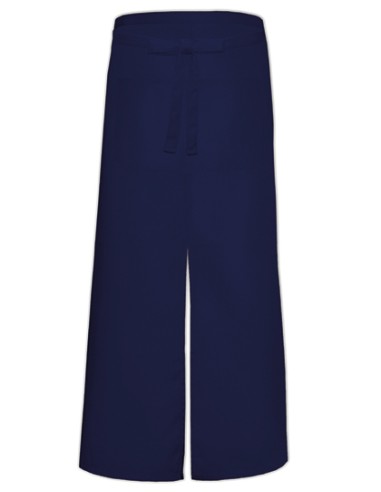 LIN-FS100100SPZ-Bistro Apron With Split And Front Pocket