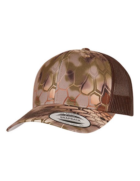 Y-6606KR-YP Classics® Kryptek® Retro Trucker Cap