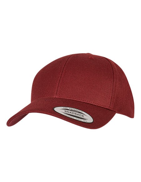 Y-6789M-Premium Curved Visor Snapback Cap