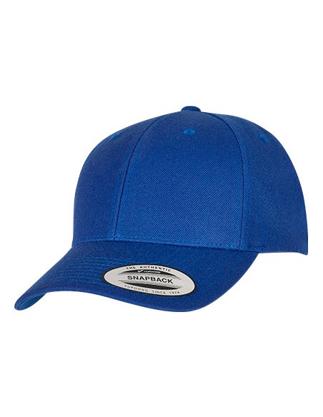 Y-6789M-Premium Curved Visor Snapback Cap