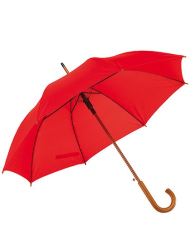 LME-01032-Automatic Umbrella With Wooden Handle Boogie