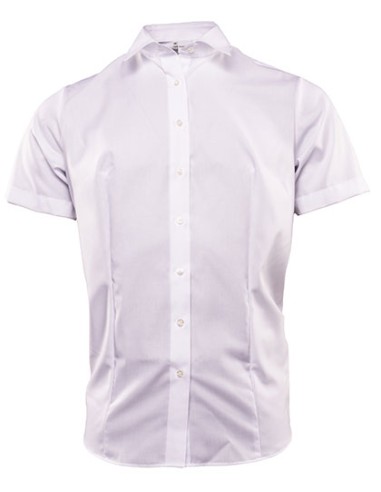 MAV-MV069012-Womens Blouse Comfort Fit Short Sleeve