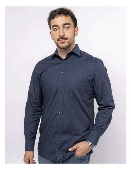 MAV-MV470069-Mens Shirt Modern Fit Extra Long Sleeve