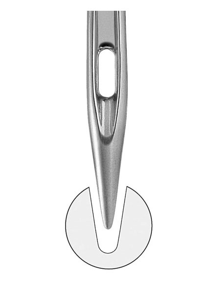MAE-021070HR-Needles 70 With Half Round Needle Point (100 pcs)