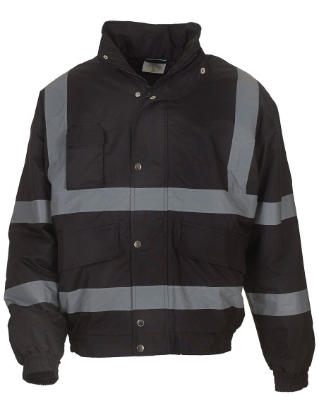 Y-HVP211-Blouson d'aviateur classique de haute visibilité (HVP211)