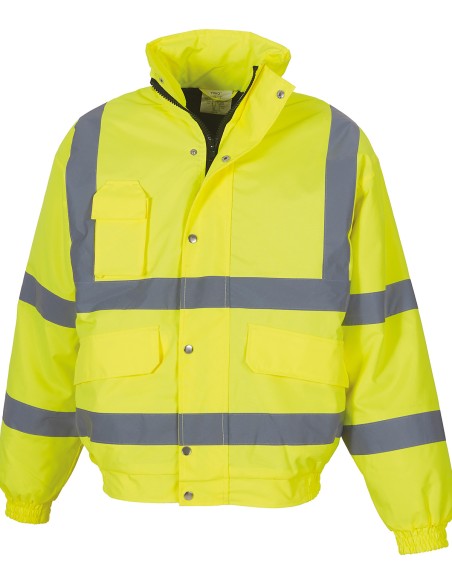 Y-HVP211-Blouson d'aviateur classique de haute visibilité (HVP211)