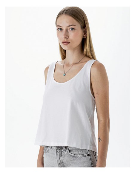 MAN-M127-Womens Organic Crop Vest