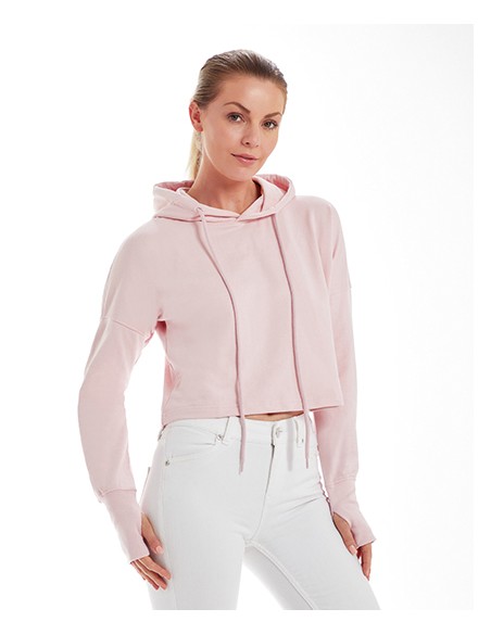 MAN-M140-Cropped Hoodie