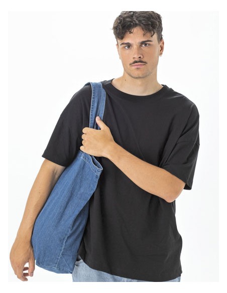MAN-M196-Denim Shopper