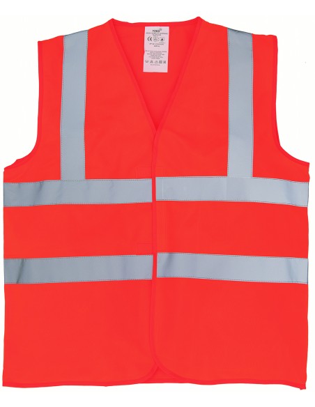 Y-HVW100FR-Gilet haute visibilité ignifuge sans manche