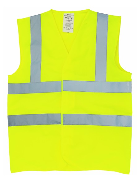 Y-HVW100FR-Gilet haute visibilité ignifuge sans manche