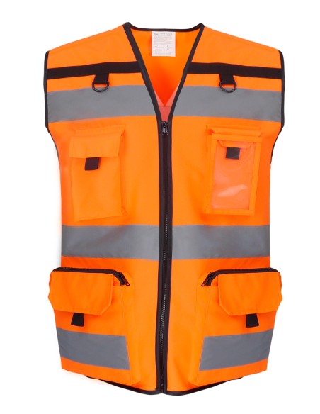 Y-YK108-Gilet anti-déchirure haute visibilité (HVW108)