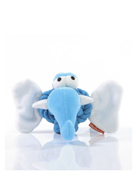 MBW-M170022-MiniFeet® Dog Toy Knotted Animal Elephant