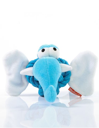 MBW-M170022-MiniFeet® Dog Toy Knotted Animal Elephant