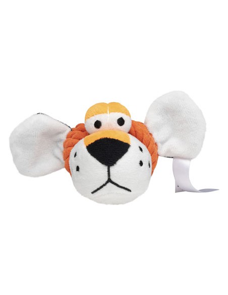 MBW-M170054-MiniFeet® Dog Toy Knotted Animal Tiger