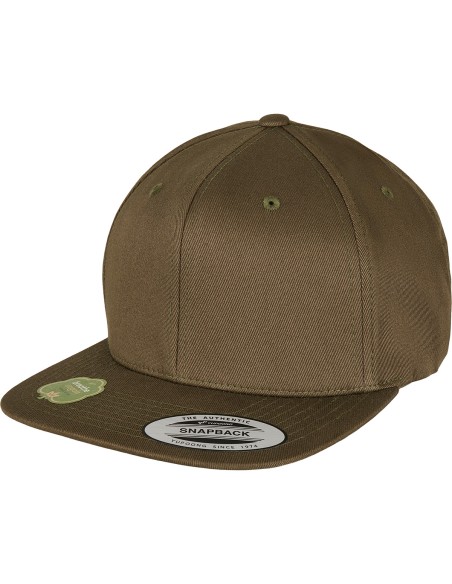 Y-YP086-Casquette à bouton-pression en coton bio (6089OC)