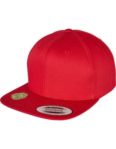 Y-YP086-Casquette à bouton-pression en coton bio (6089OC)