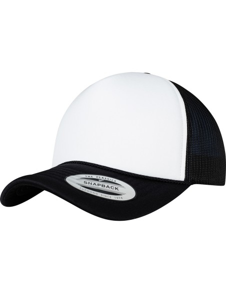 Y-YP208-Casquette de camionneur mousse à visière courbée (6005FC)