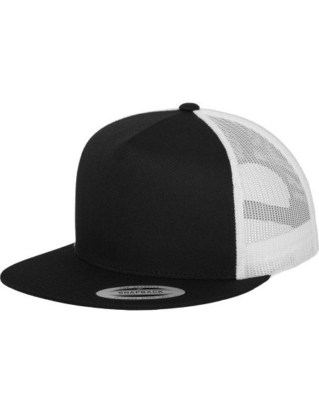 Y-YP211-Casquette de camionneur classique bicolore (6006T)