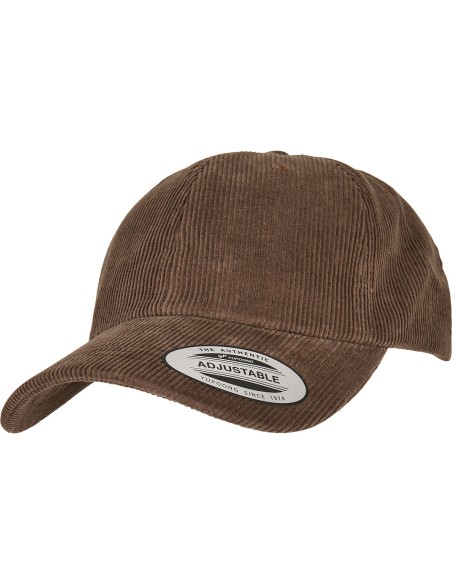 Y-YP219-Casquette dad cap en velours profil bas (6245CD)