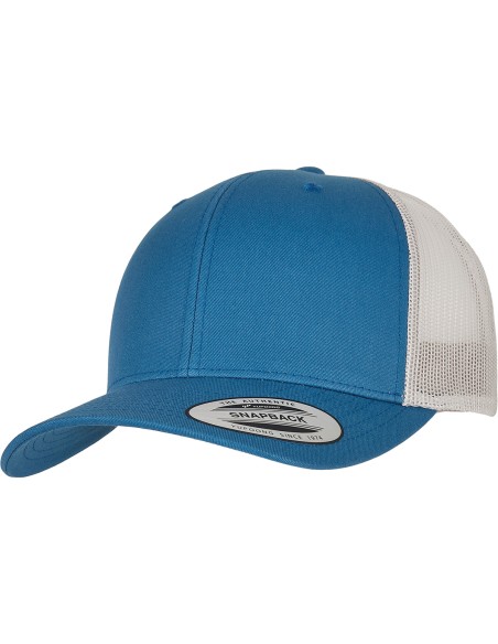Y-YP237-Casquette de camionneur rétro bicolore (6606T)