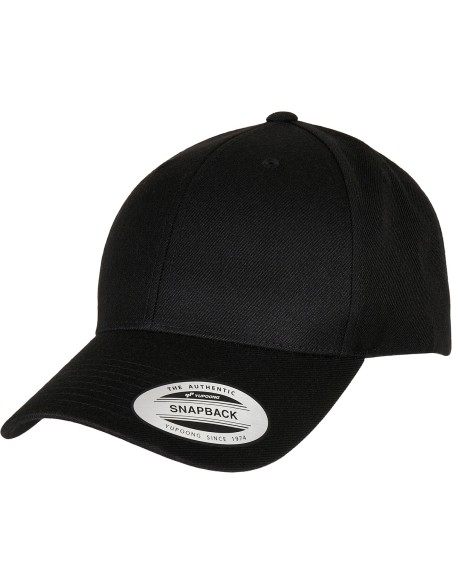 Y-YP240-Casquette snapback premium à visière courbée (6789M)