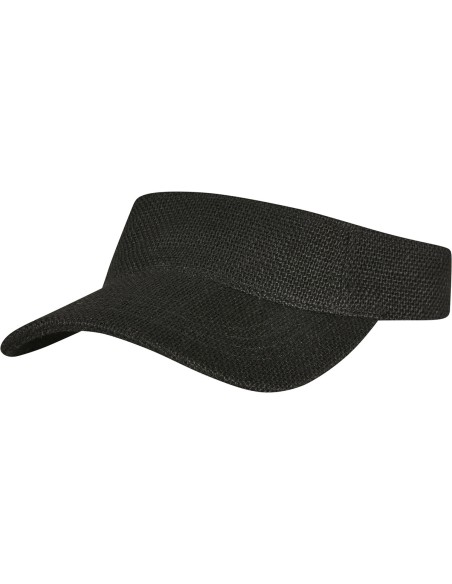 Y-YP246-Casquette visière en fibre libérienne (8888BV)