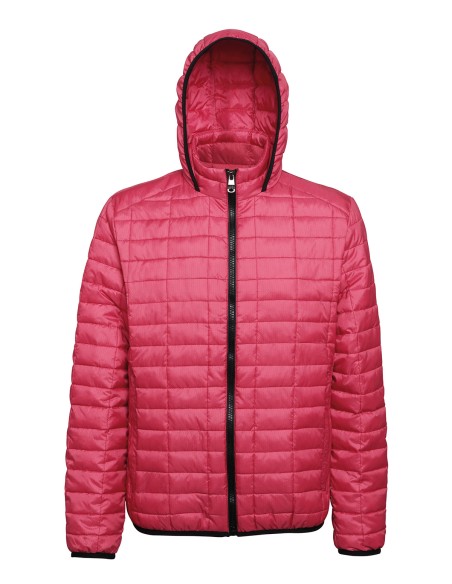 2-TS023-Veste à capuche Honeycomb homme