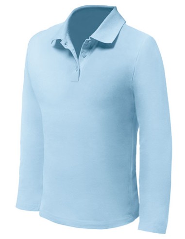 NAH-K7LongMen-Mens Polo Long Sleeve