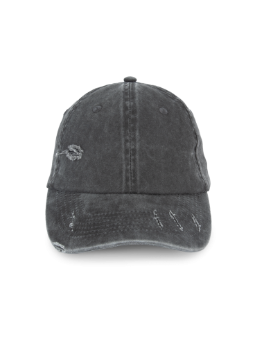 NAT-NS026-ECO-FRIENDLY UNISEX RIPPED EFFECT CAP