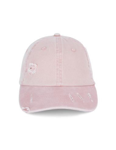 NAT-NS026-ECO-FRIENDLY UNISEX RIPPED EFFECT CAP