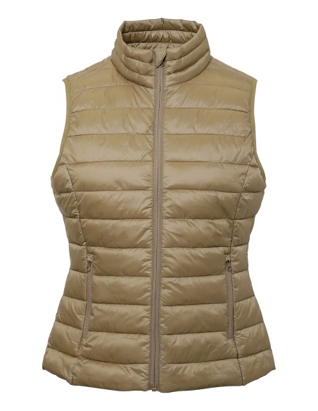 2-TS31F-Veste sans manches rembourrée Terrain Femme